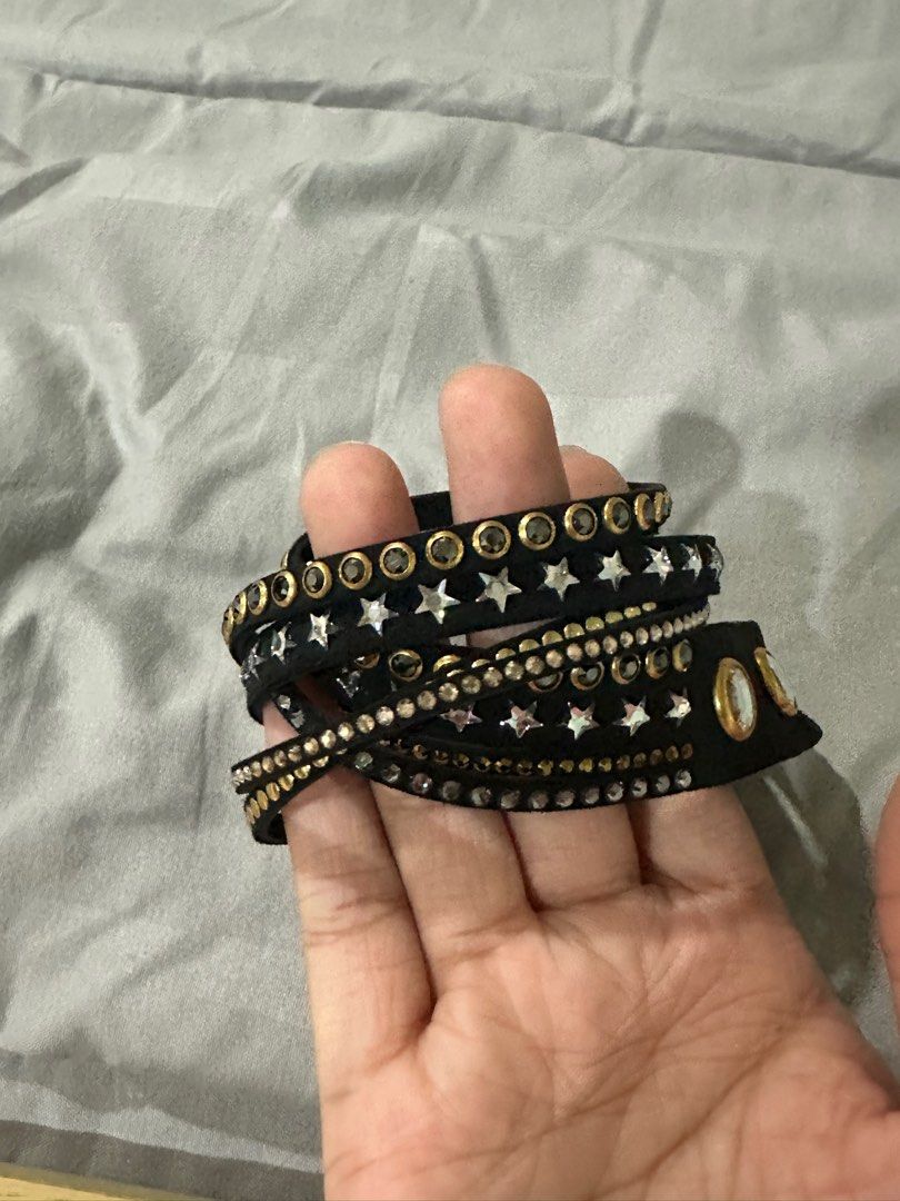 Swarovski black wrap bracelet new arrivals