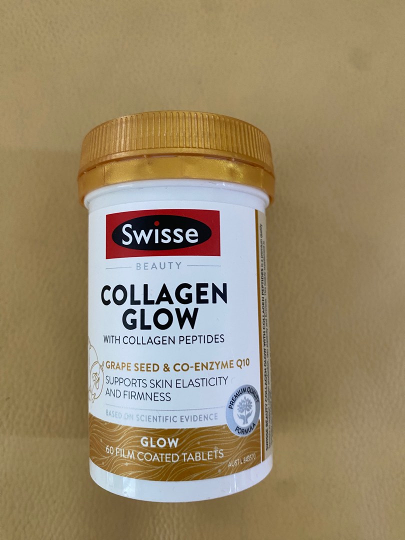 Swisse collagen glow (60 tablets), Health & Nutrition, Health Supplements, Vitamins