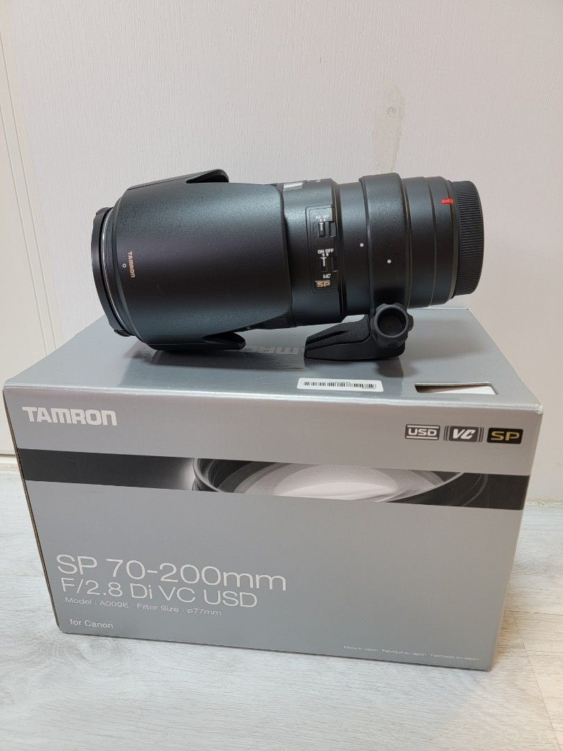 tamron 70-200mm f2.8 Di VC USD(A009)（canon mount）, 攝影器材