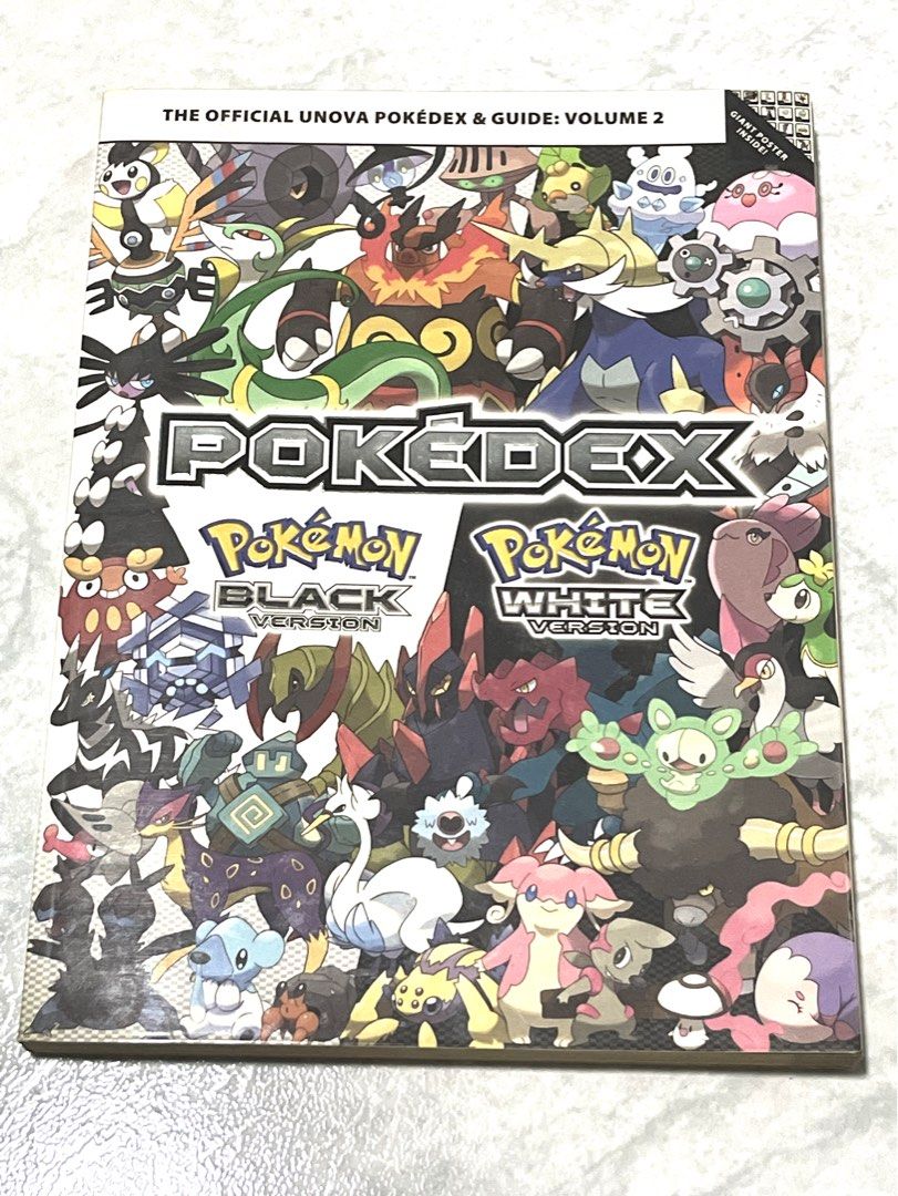Pokemon Black & White Version 2 Pokedex & guide books, Hobbies & Toys,  Books & Magazines, Comics & Manga on Carousell