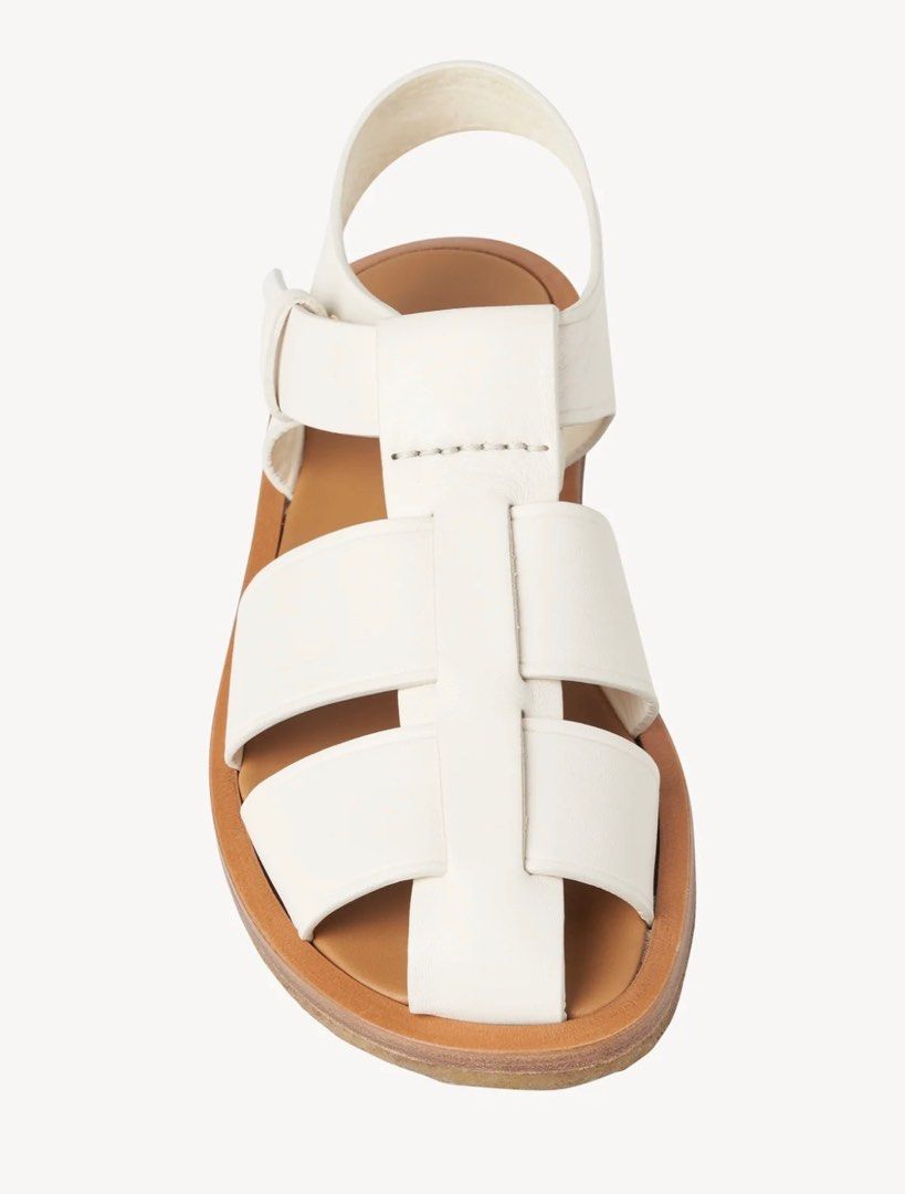 White fisherman clearance sandals