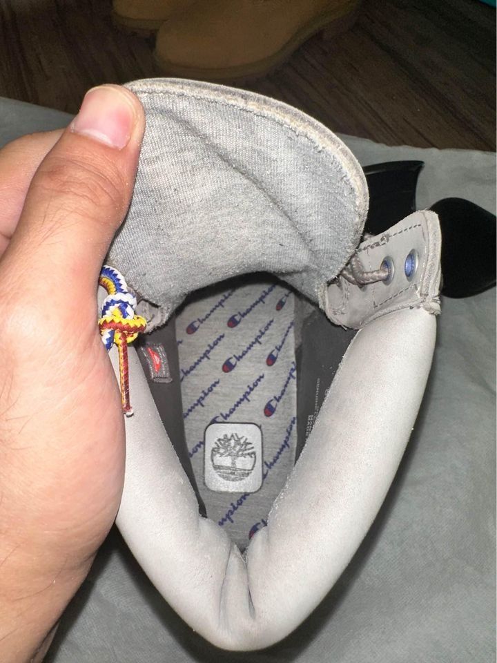 Timberland champion discount grey boots