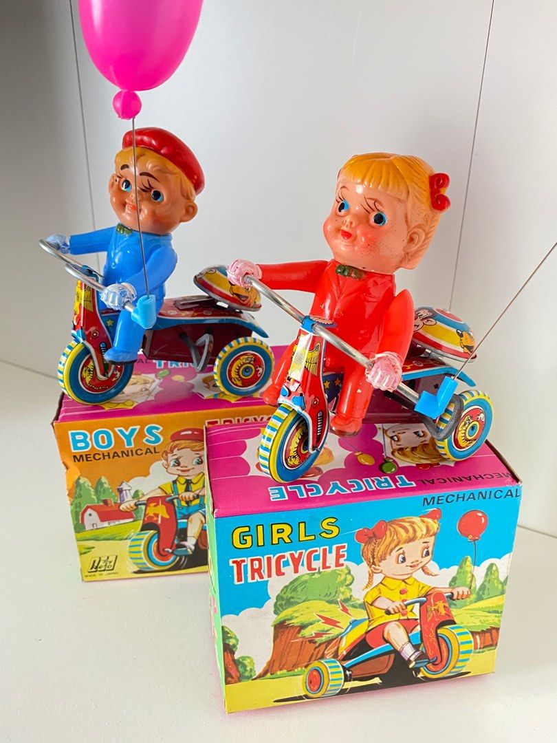 Tintoys Tricycle Japan, Hobbies & Toys, Collectibles & Memorabilia