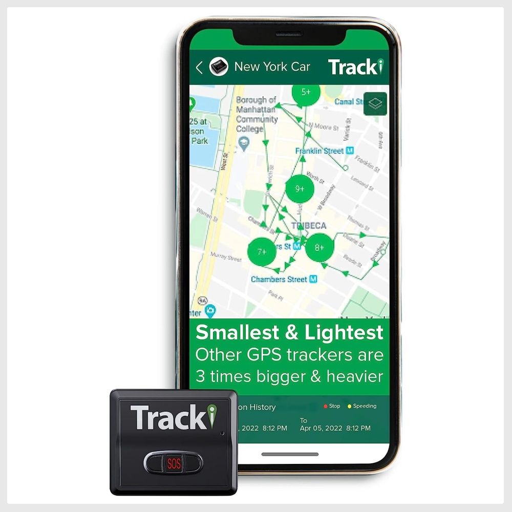 Tracki 2023 Model Mini Real time GPS Tracker. Full SG Worldwide Coverage. for Vehicles Car Kids Elderly Dogs Motorcycles. Magnetic Hidden
