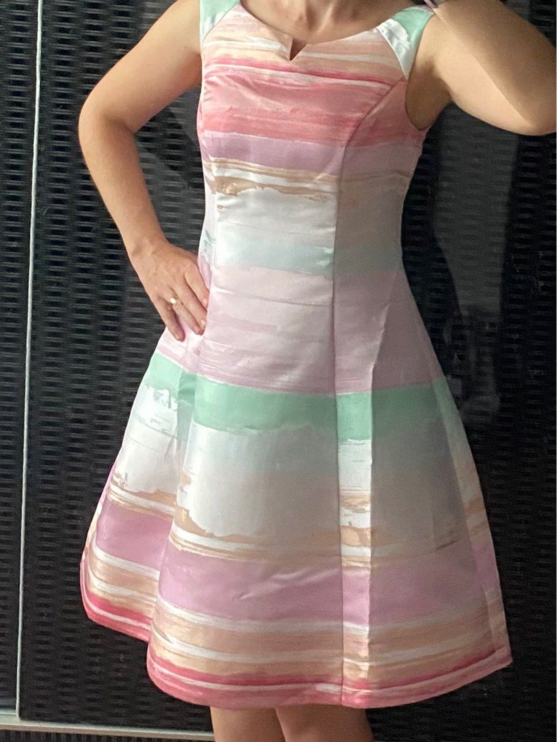 Rainbow fit and best sale flare dress