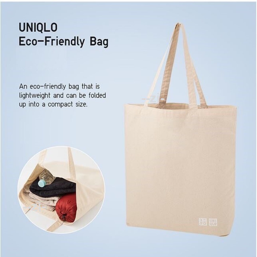 UNIQLO ECO FRIENDLY BAG Brand New Sealed Women s Fashion Bags Wallets Tote Bags on Carousell