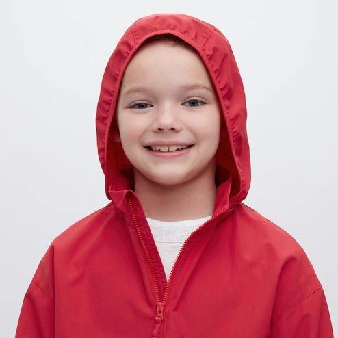 Uniqlo rain jacket discount kids