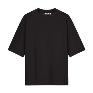 Uniqlo U Airism Black Oversized Shirt