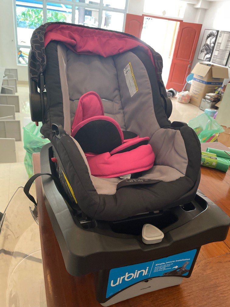 Urbini car seat installation discount