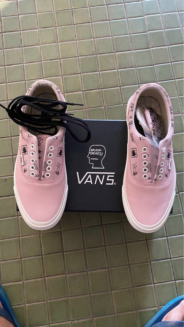 Vans brain dead pink discount