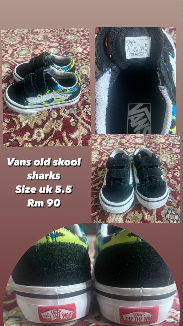 Vans old skool new arrivals shark