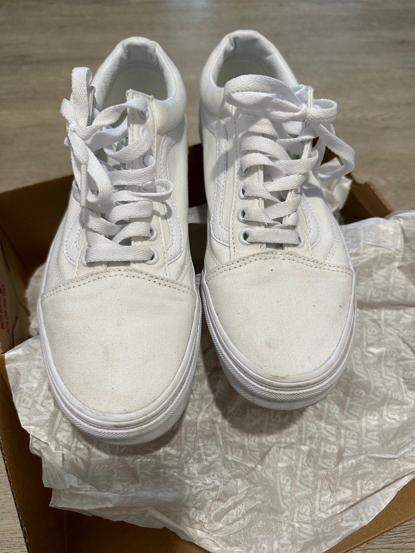 Vans Old Skool True White sneakers