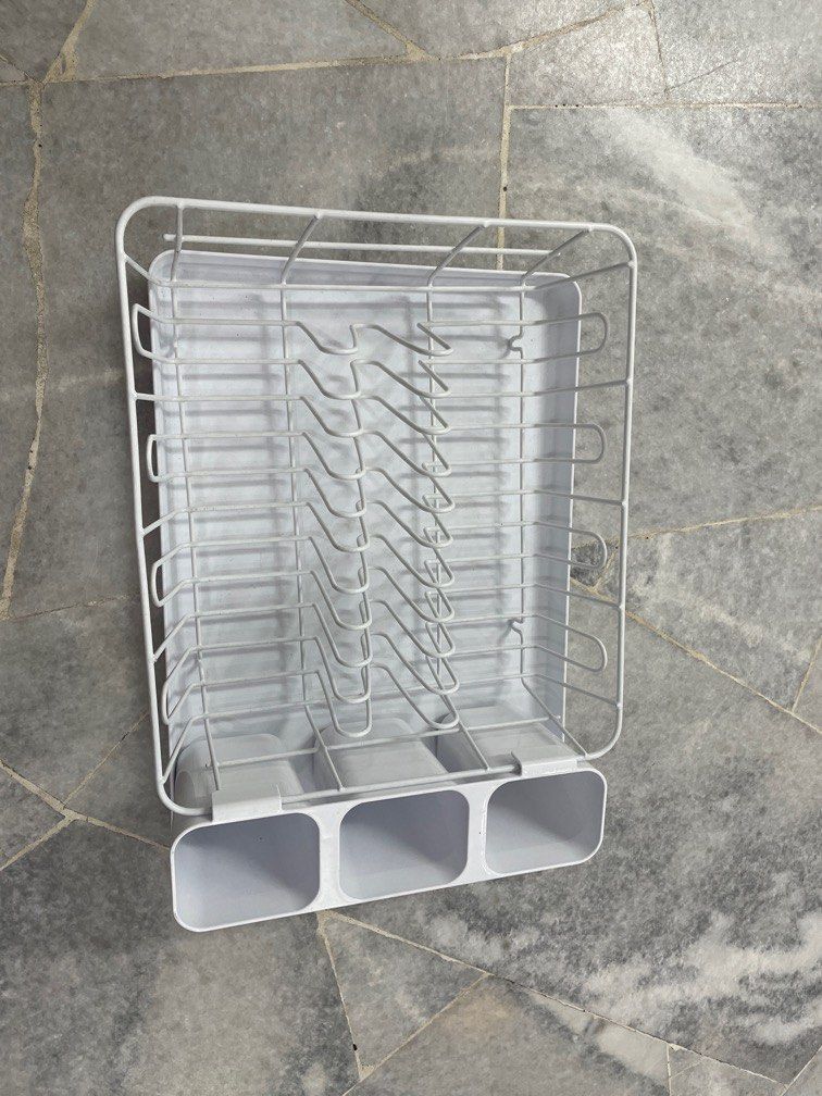 VARIERA Dish drainer, white, 42x30 cm - IKEA