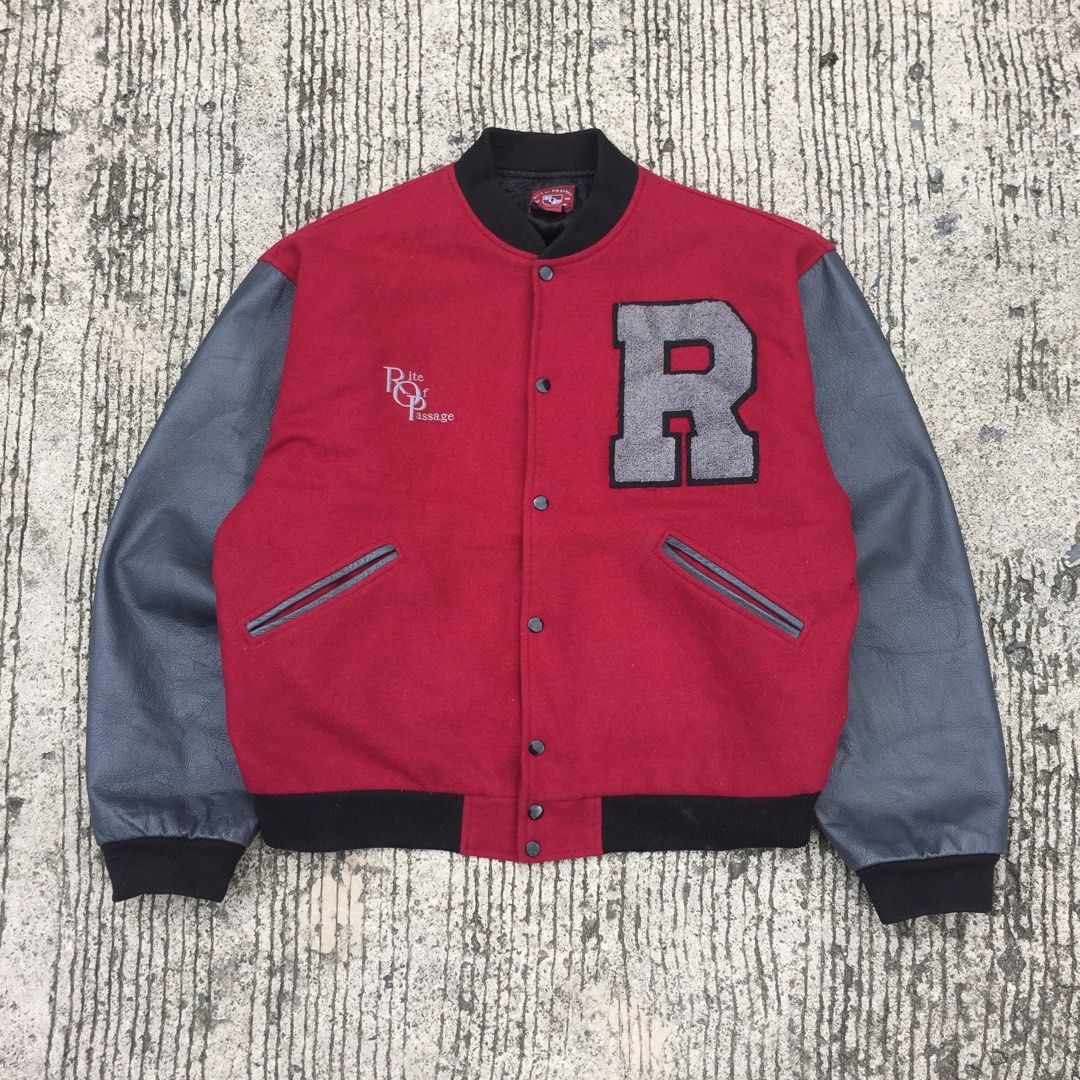 RAIDERS VARSITY JACKET, Men's Fashion, Coats, Jackets and Outerwear on  Carousell