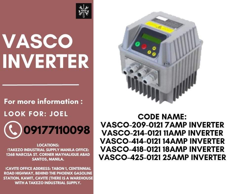 VASCO INVERTER, Commercial  Industrial, Industrial Equipment on Carousell
