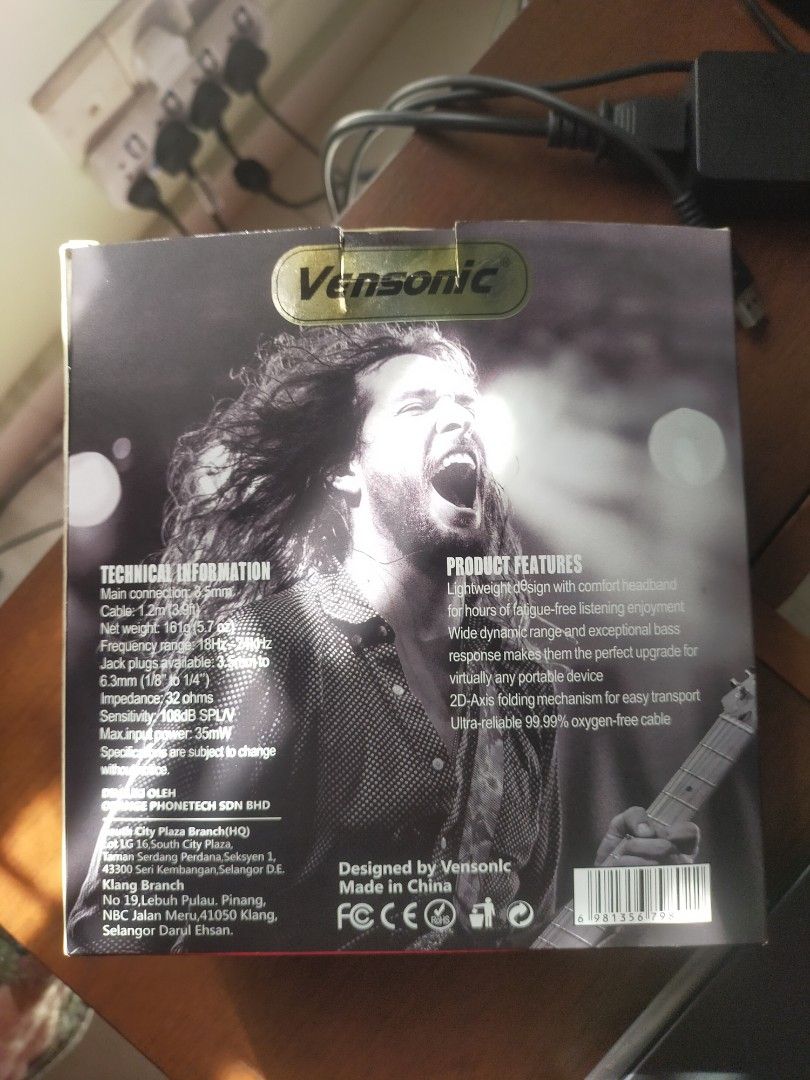 Vensonic headphone 2025