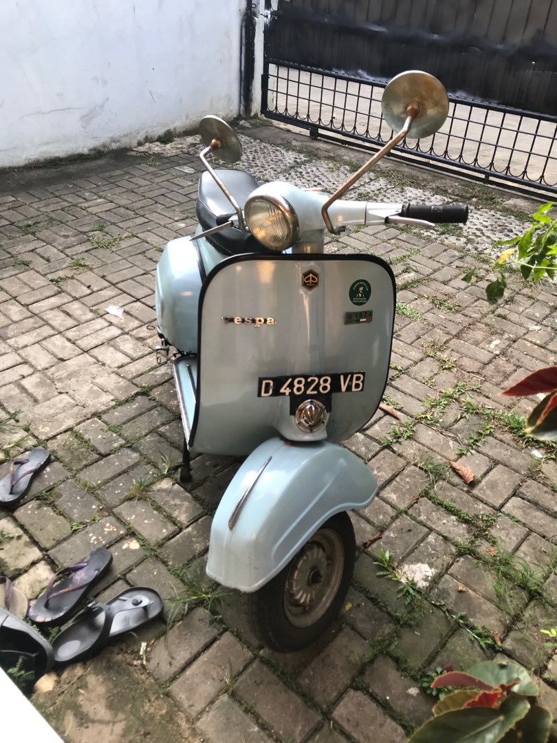 Vespa Super Tahun 1974, Motor Di Carousell