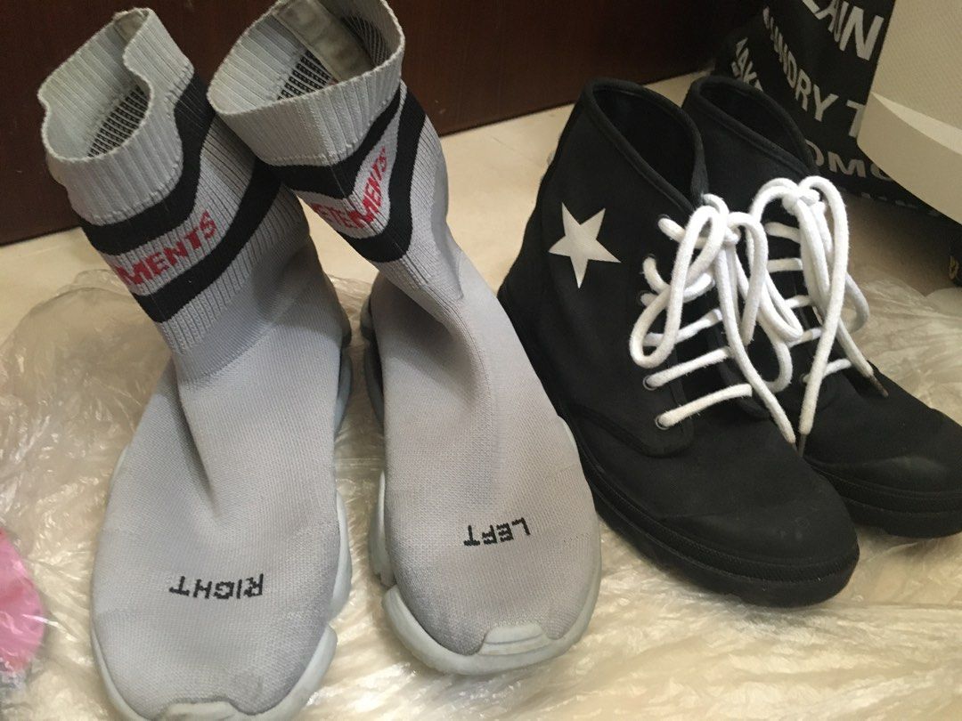 Vetements Sock Running Shoes size 42 US $80 Givenchy Paris High