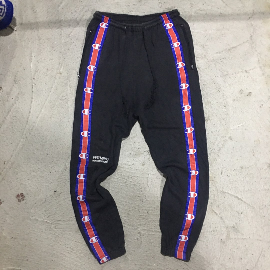 Vetements x deals champion pants