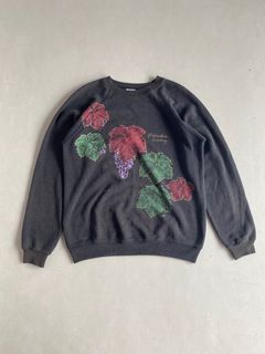 Vintage hanes 80s raglan sweatshirt