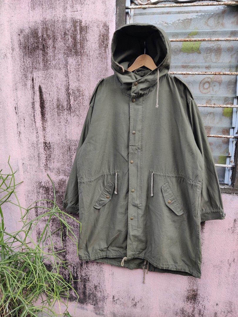 Military fishtail deals parka