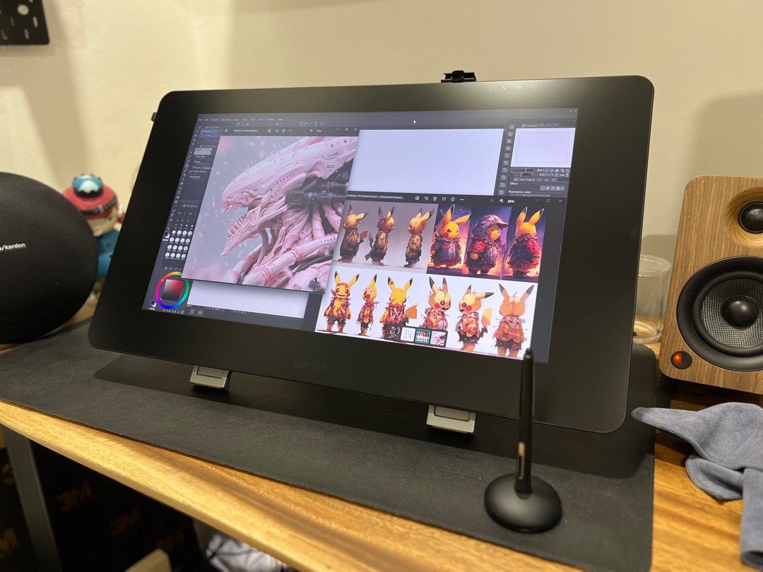 Wacom Cintiq Pro 24, Computers & Tech, Parts & Accessories, Monitor ...