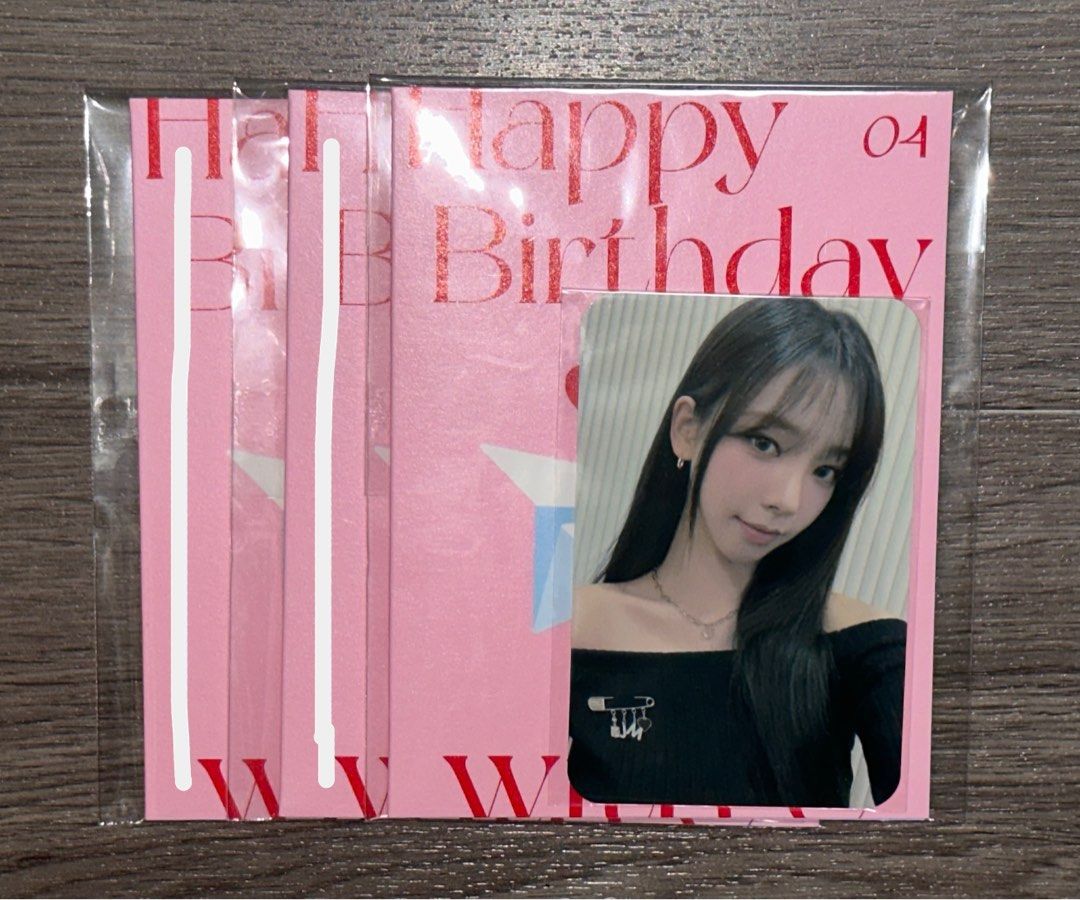 [WTS] aespa karina birthday card, Hobbies & Toys, Memorabilia ...