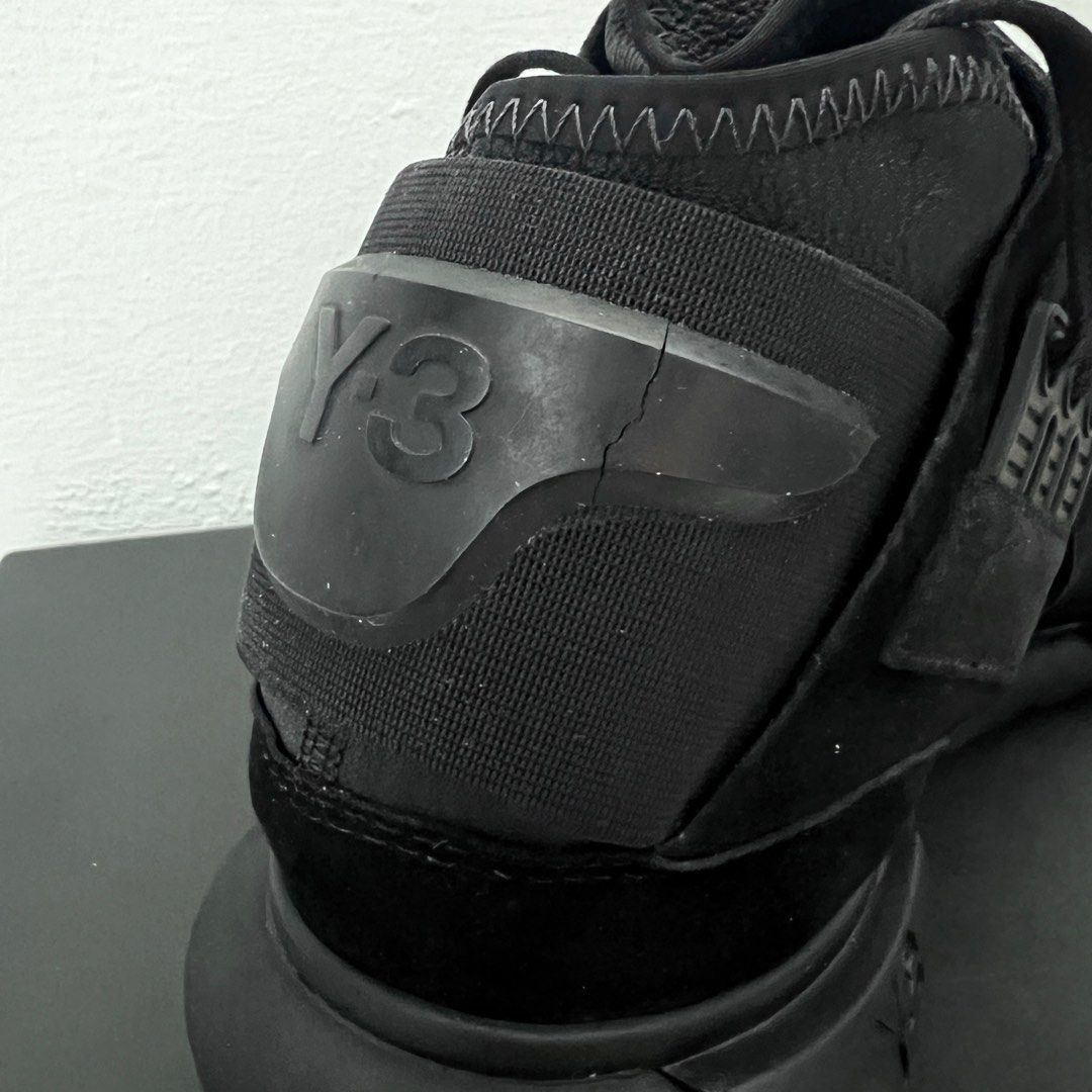 Y 3 Qasa High Triple Black Lux Adidas