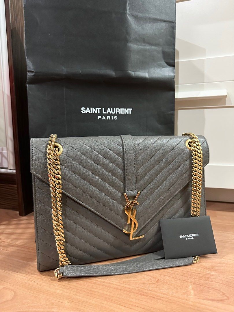YSL Envelope Large Bag