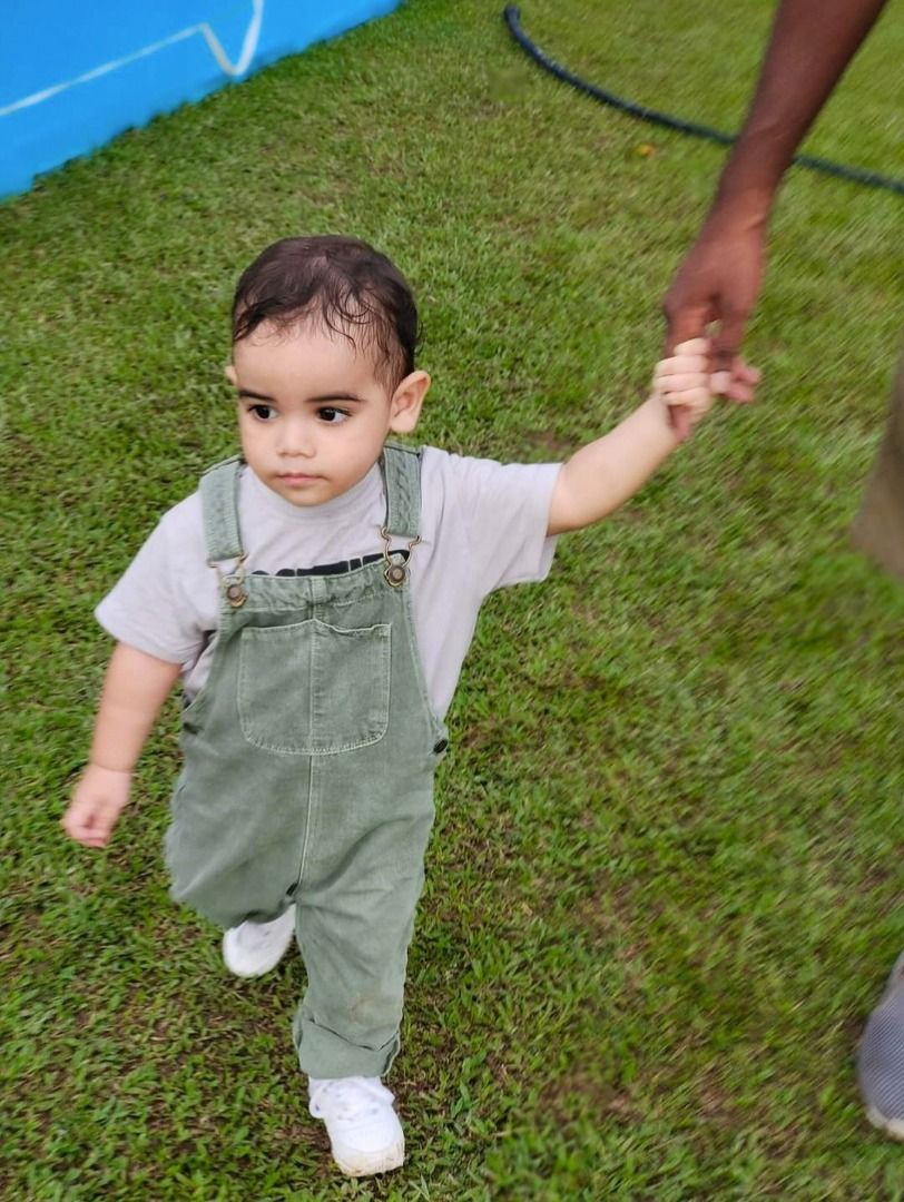 Zara baby 2025 boy dungarees