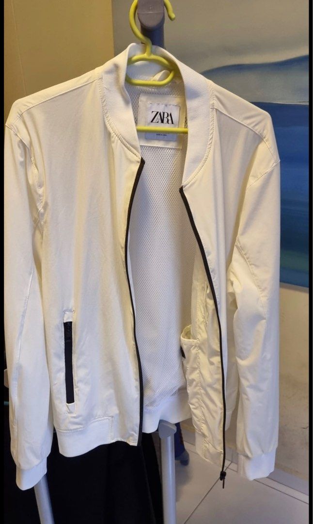 White jacket mens clearance zara