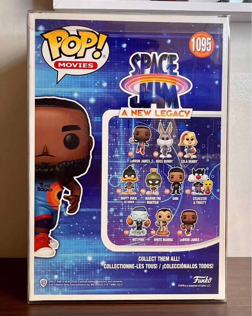 10 inch lebron james space jam funko pop