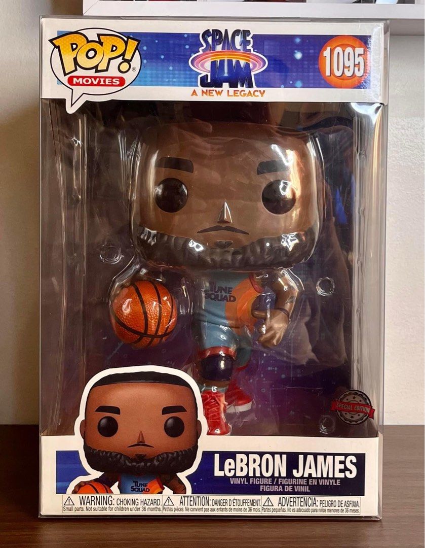 10 inch lebron james space jam funko pop