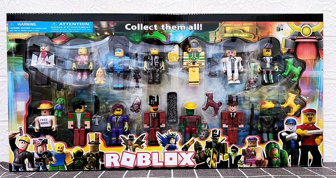 14pcs ROBLOX NEW DESIGN 12pcs 14pcs ROBLOX Virtual World Game Mini Figure Collection Toy Ornament Model Set Toys For Kids