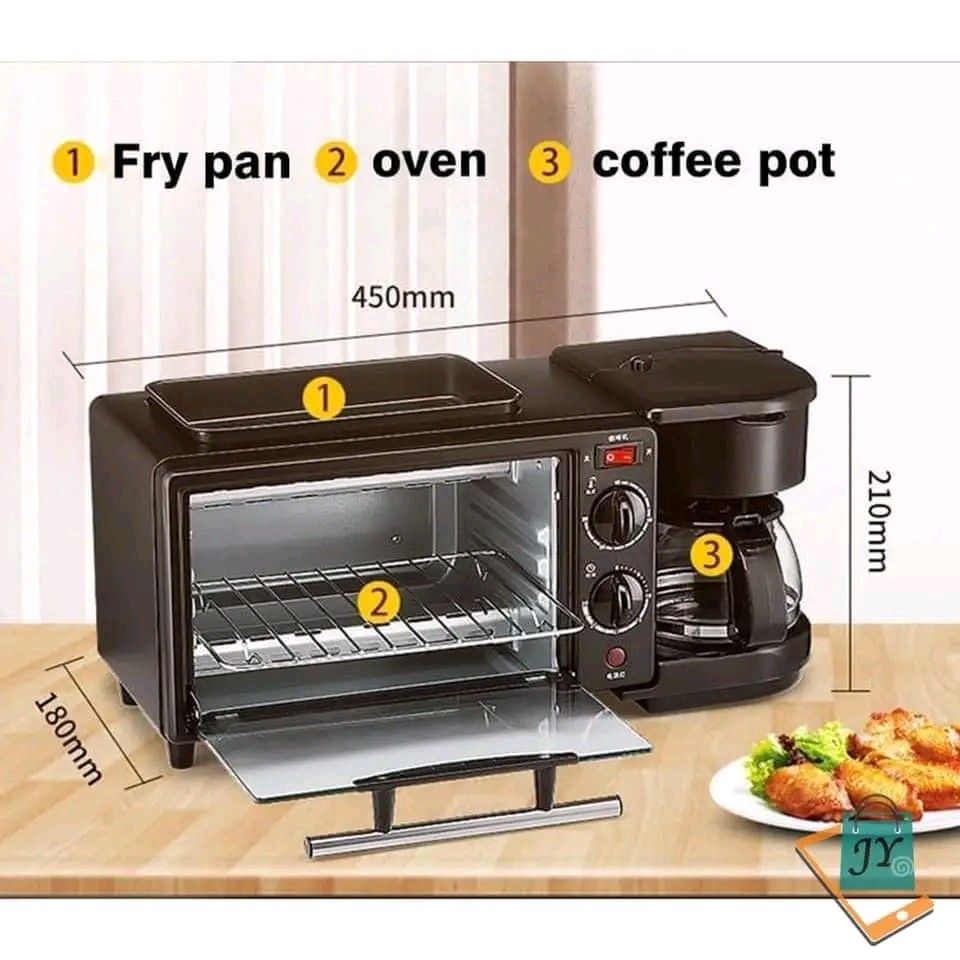 3 in 1 Breakfast Machine (Category: Ovens & Toasters) located in Manila. Submitted by bongsy999mall (Listing ID 1242346359, Image 3). Description: Binondo.