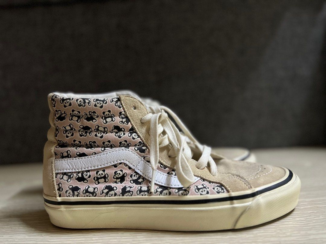 Vans sk8 hi panda discount