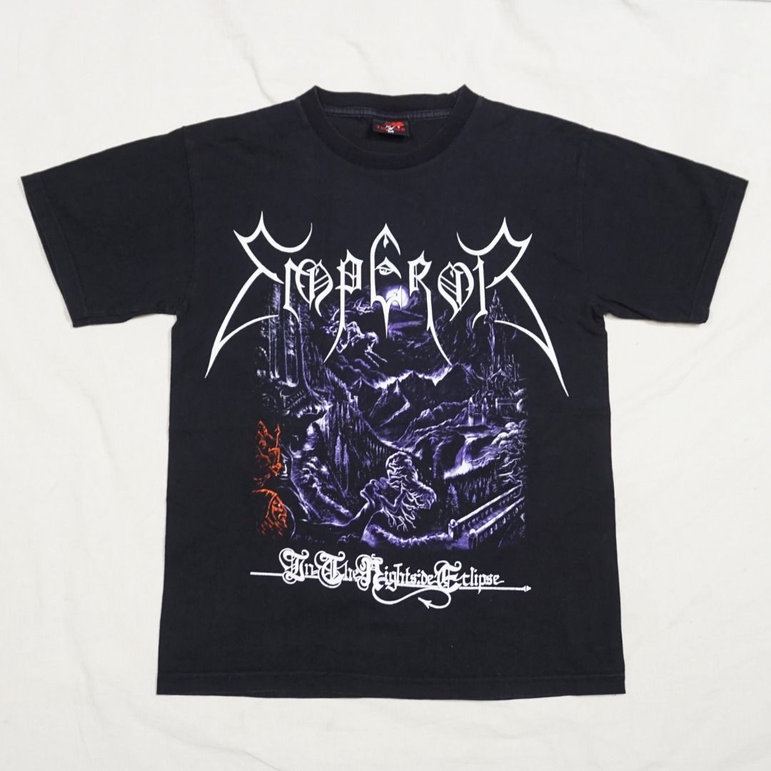 90 s Emperor In the Nightside Eclipse T Shirt VINTAGE BAND TEE BANDTEE ROCK MUSIC T shirt Carousell