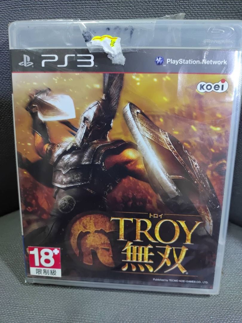 可玩可收藏 絕版經典遊戲 全新未拆 PS3 SONY特洛伊無雙 Warriors Legends of Troy日文版