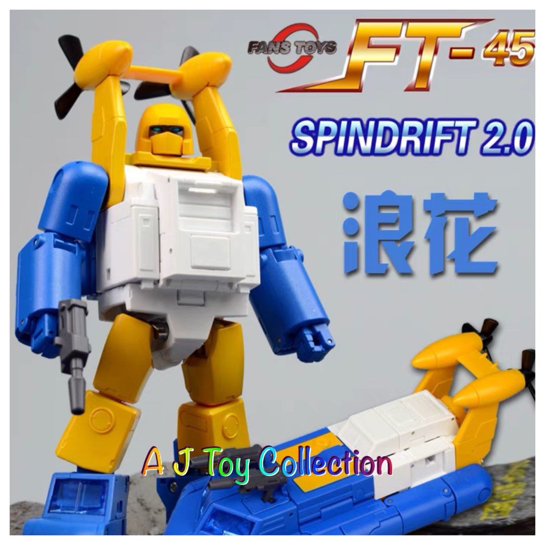 In Stock Transformers FansToys FT-45 FT45 Spindrift Seaspray