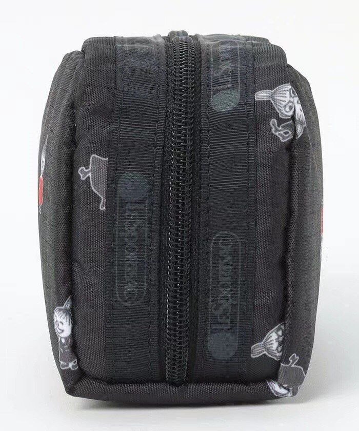 日本限定LeSportsac x Moomin 姆明阿美便攜多用途長方形化妝袋手拎包