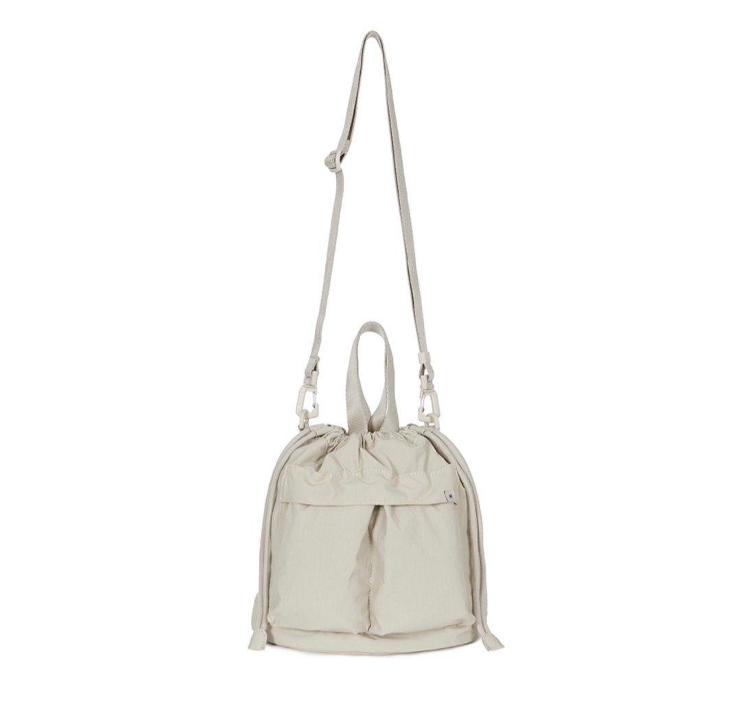 韓版Snow peak two pocket medium bucket bag 戶外旅行輕量方便