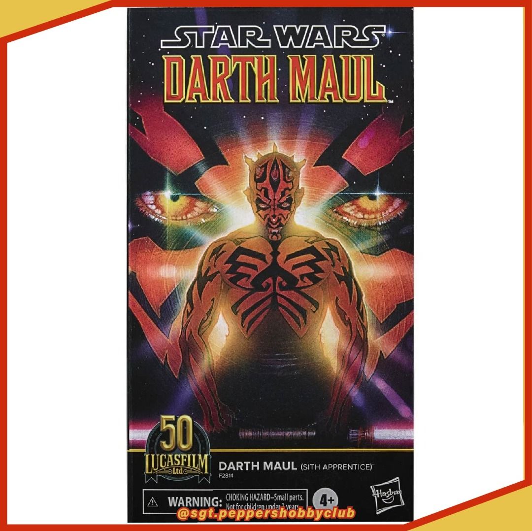 全新現貨Star Wars The Black Series Darth Maul (Sith Apprentice) 6