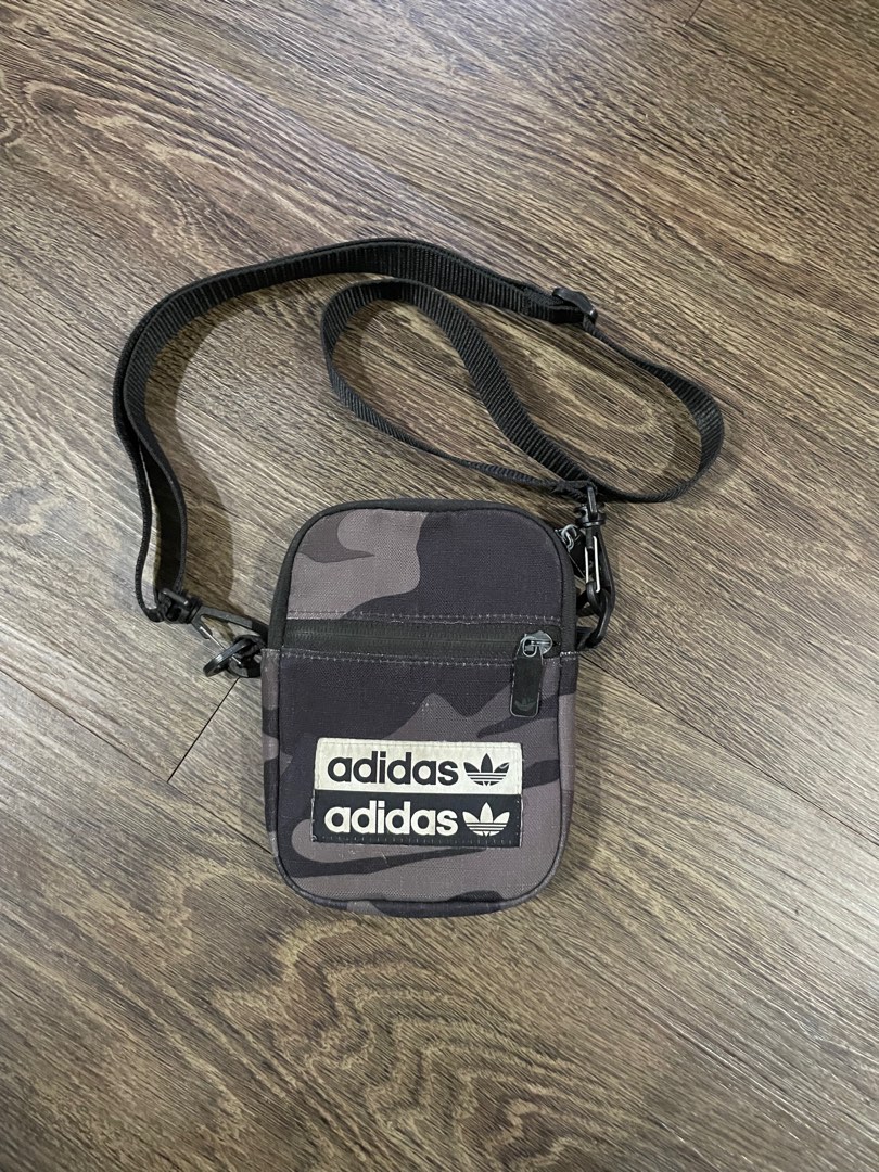 Adidas camo shoulder bag on sale