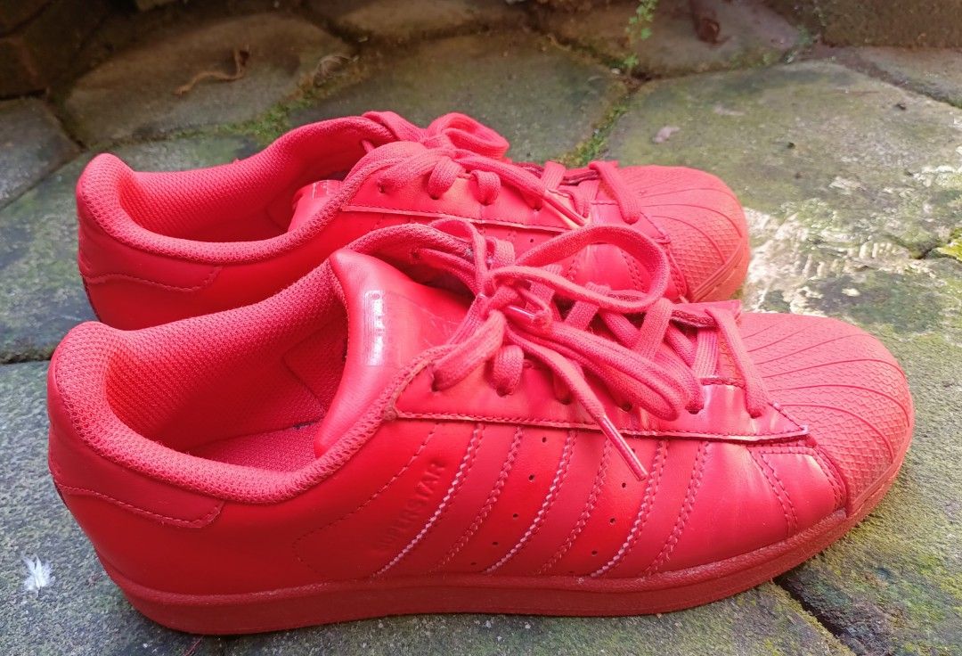 Adidas discount full red