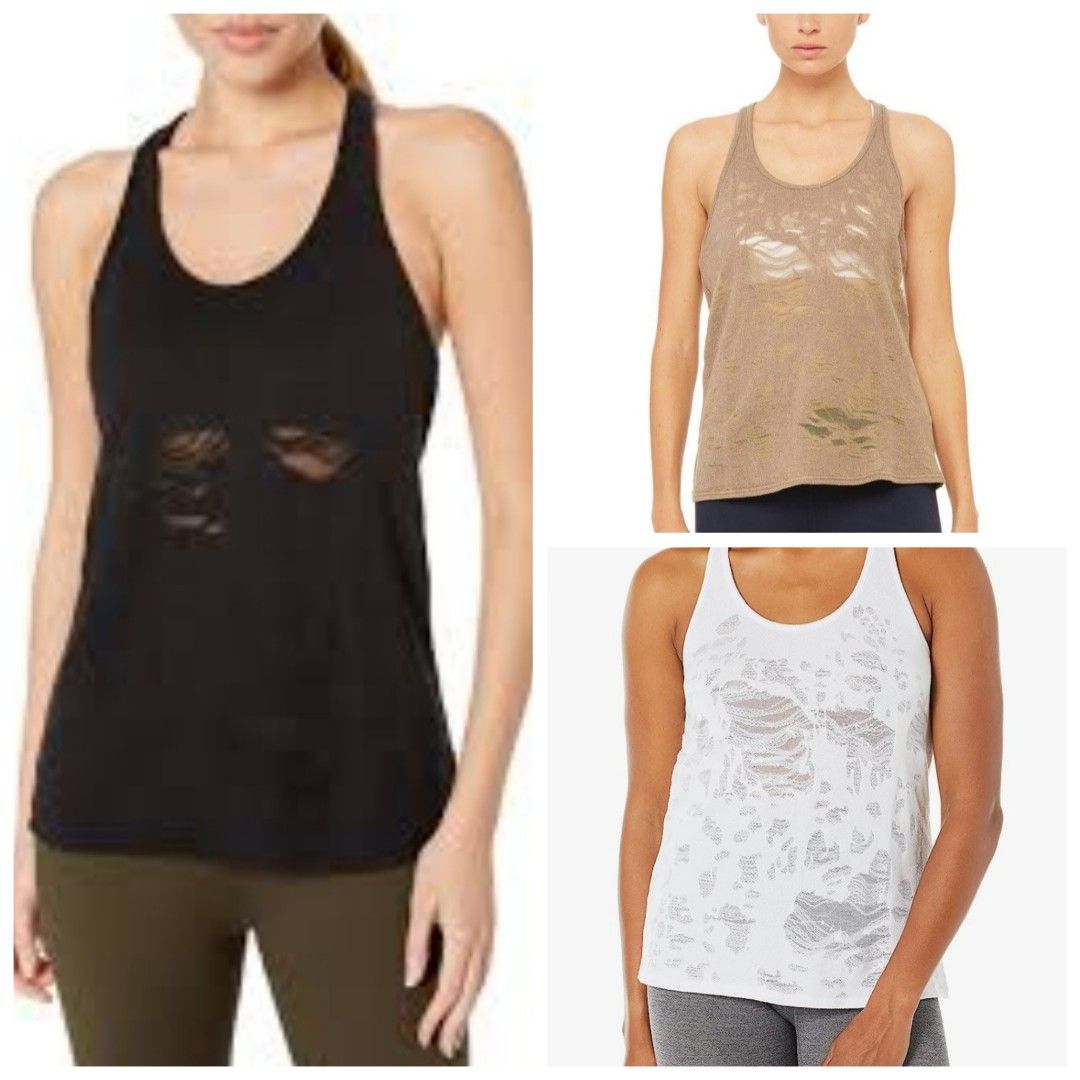 Alo distressed tank new arrivals