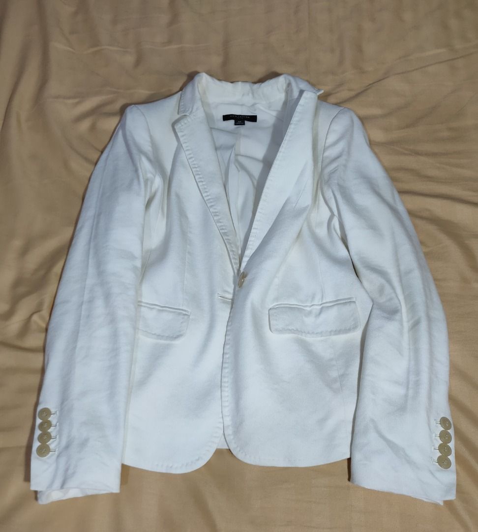 Ann taylor on sale white coat