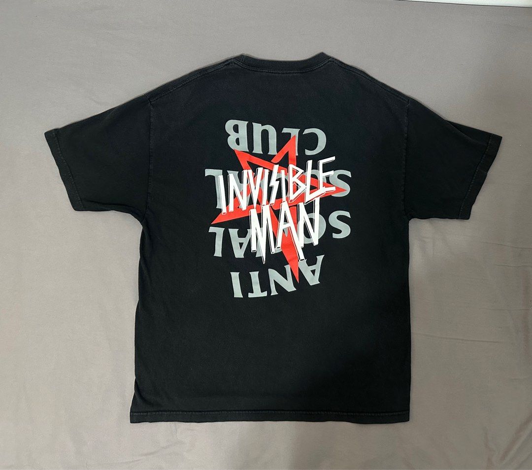 Anti social social outlet club invisible man hoodie