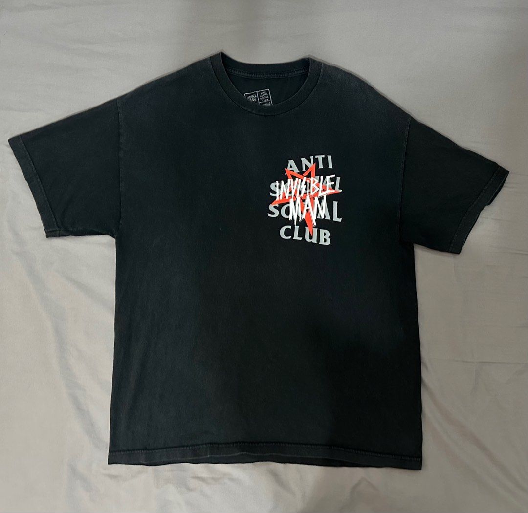 Anti social social outlet club invisible man hoodie