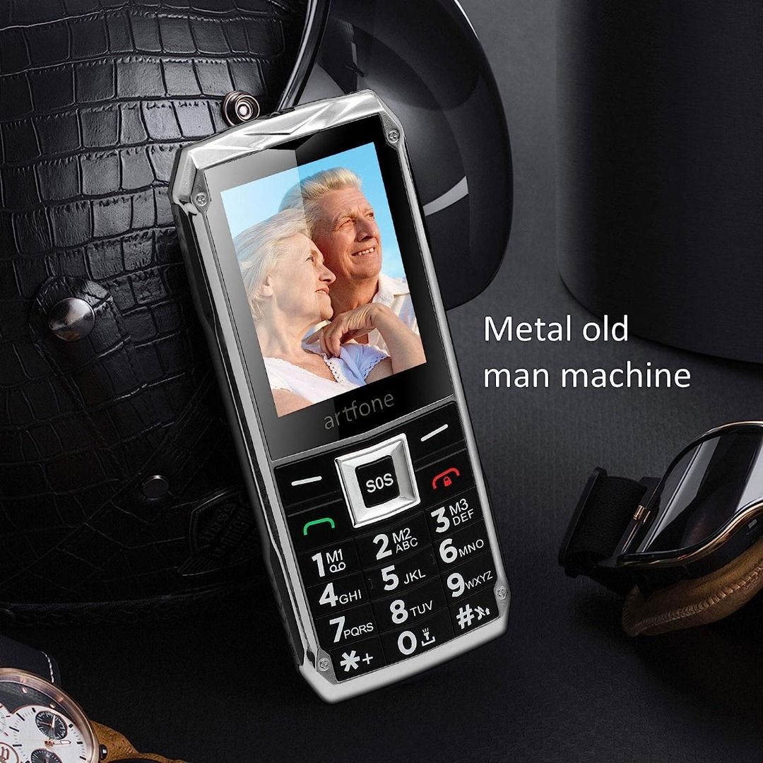 artfone Big Button Mobile Phone for Seniors, Upgraded GSM Mobile Phone ...