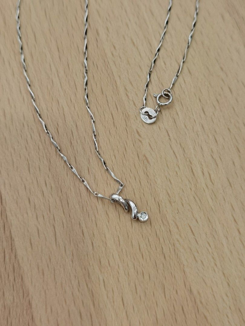 Tomei white online gold necklace